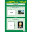 Landscape and Portrait Poster