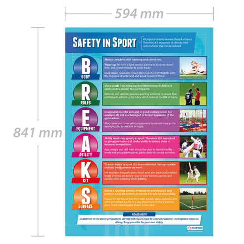 Safety in Sport Poster
