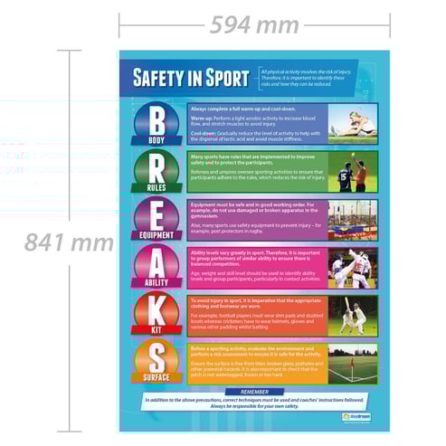 Safety in Sport Poster