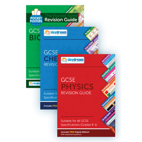 GCSE Science Study Pack - Includes Biology, Chemistry and Physics