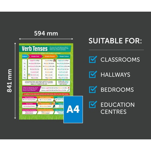 Verb Tenses Poster