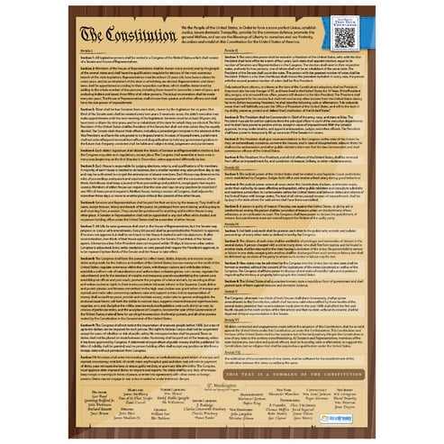 Constitution of the United States Posters - Set of 2