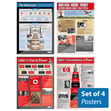 Second World War Posters - Set of 4