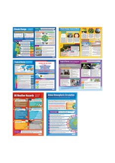 Climate Change & Weather Hazards Posters - Set of 6