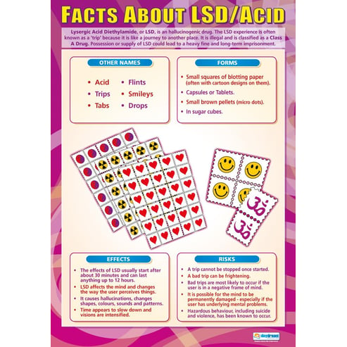 Facts About LSD/Acid Poster