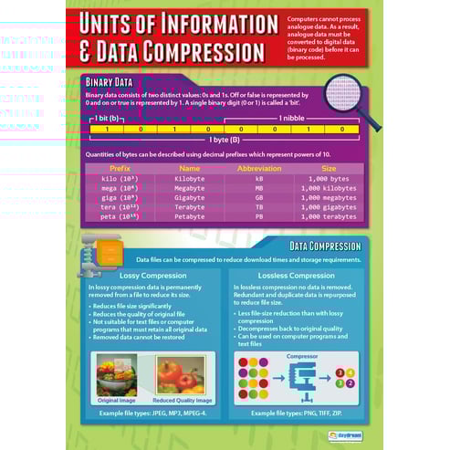 Units of Information & Data Compression Poster