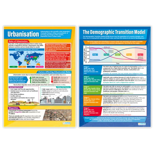 Urbanization and the Changing Economic World - Set of 4