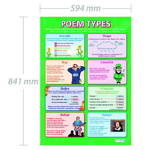 Poem Types Poster