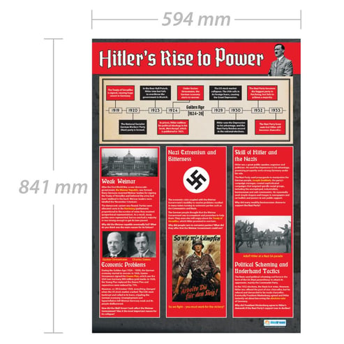Hitler's Rise to Power Poster