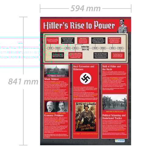 Hitler's Rise to Power Poster