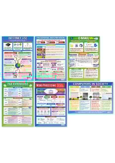 Computers in Society Posters - Set of 6