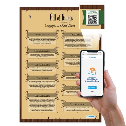 The Bill of Rights Poster