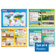 Global Ecosystems Posters - Set of 4