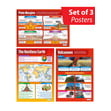 Restless Earth Posters - Set of 3