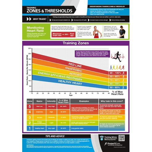 Training Zones and Thresholds Poster