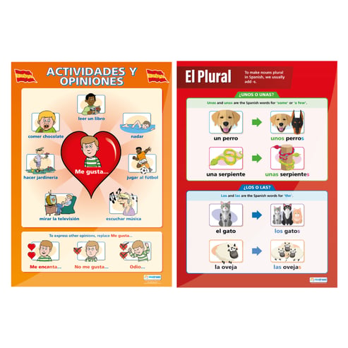 Spanish Posters - Set of 8