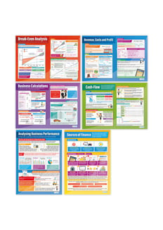 Accounting and Finance Posters - Set of 6