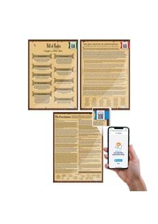 America's Founding Documents Posters - Set of 3