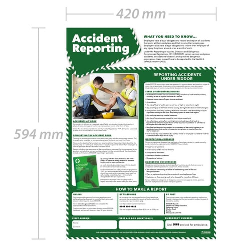 Accident Reporting poster