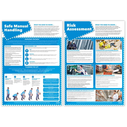 Warehouse Safety Posters - Set of 5 