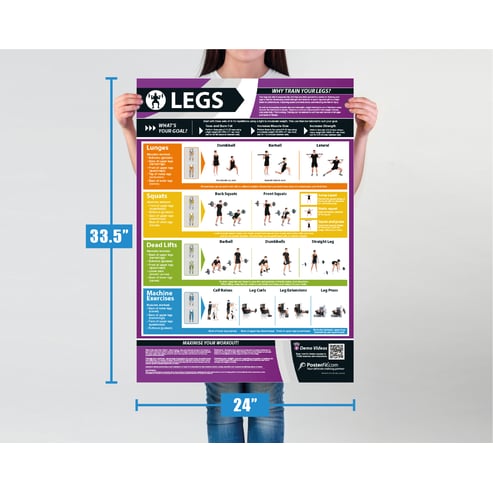 Legs Exercise Poster