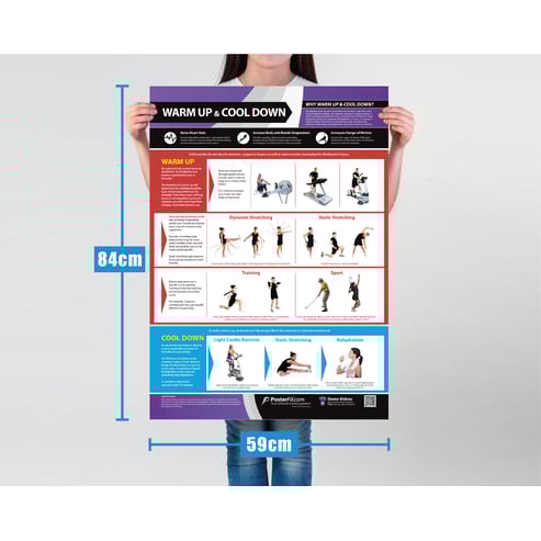 Warm up & Cool Down Poster