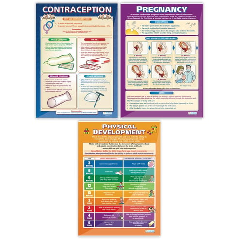 Child Development Posters - Set of 12 