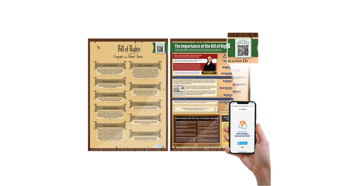 Bill of Rights Posters - Set of 2 - Daydream Education