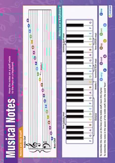 Musical Notes Poster
