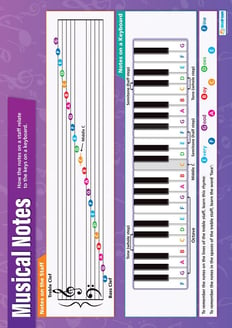 Musical Notes Poster