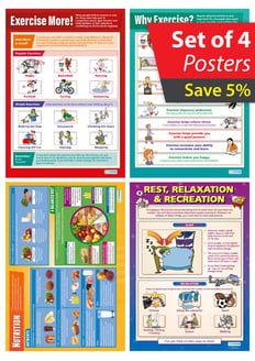 Good Health Posters - Set of 4