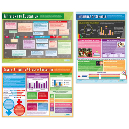 Education Posters - Set of 3 