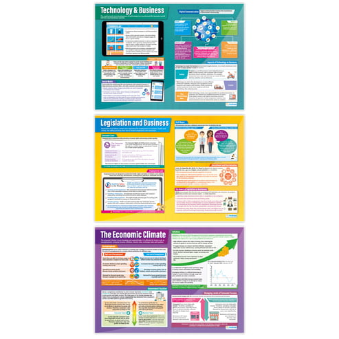 External Influences on Business Posters - Set of 9