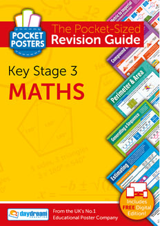 KS3 Maths Revision Guide: Pocket Posters