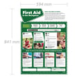 First Aid in the Workplace poster