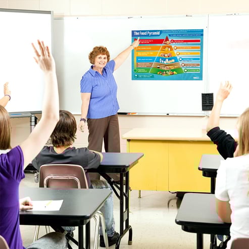 The Food Pyramid Poster