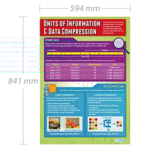 Units of Information & Data Compression Poster