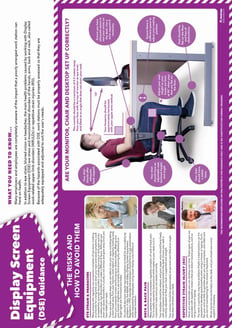 Display Screen Equipment Guidance Poster 