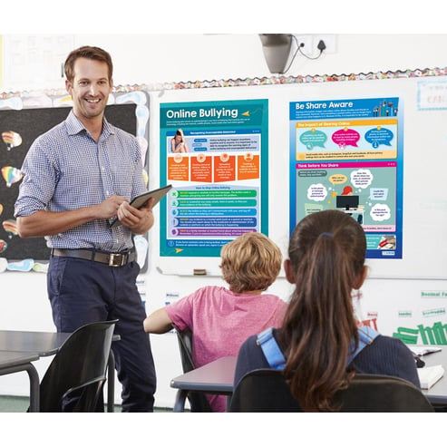 Digital Safety (Elementary) Posters - Set of 5 