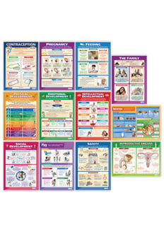 Child Development Posters - Set of 12 