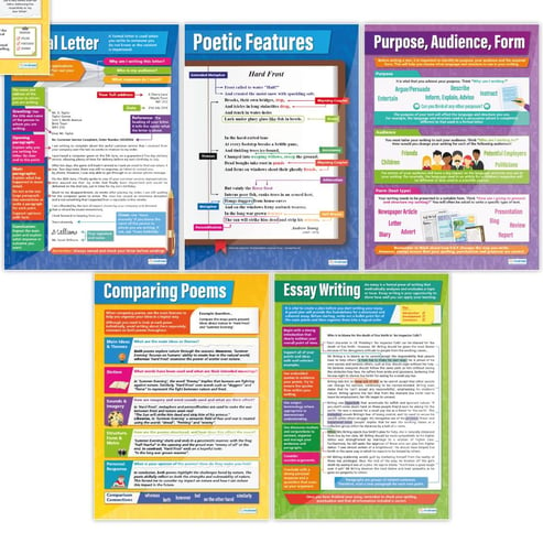 Reading and Writing Posters - Set of 19