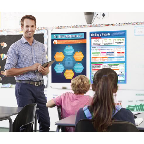 Network and the Internet Poster - Set of 16 