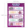 Macbeth Quotations Poster