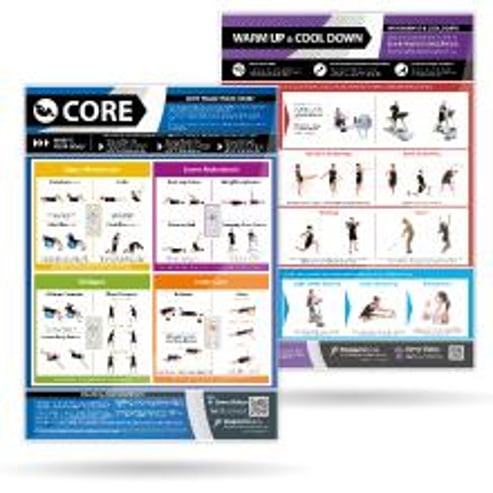 Health and Fitness Posters - Set of 20