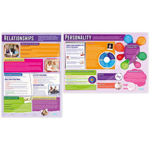 Psychology in Action Posters - Set of 6 