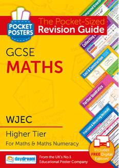 WJEC Maths Higher GCSE Revision Guide: Pocket Posters