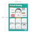 Portrait Drawing Poster