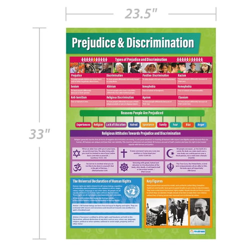 Prejudice & Discrimination Poster