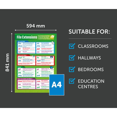 File Extensions Poster