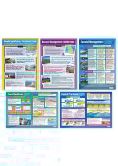 Coasts Extended Posters - Set of 5 